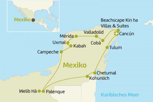 Rundreise Mexiko 2016